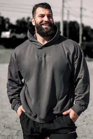 Sudadera Essentials Relaxed - Gris oscuro