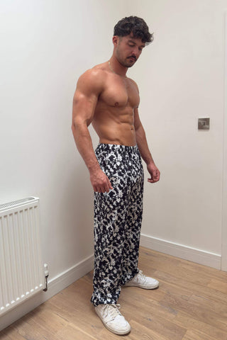 Vintage Flex Joggers - B&W Paint Brushes