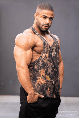 Graphic Muscle Stringer - Cajun Camo