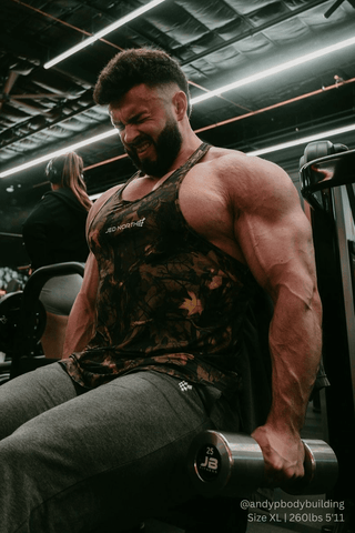 Graphic Muscle Stringer - Cajun Camo