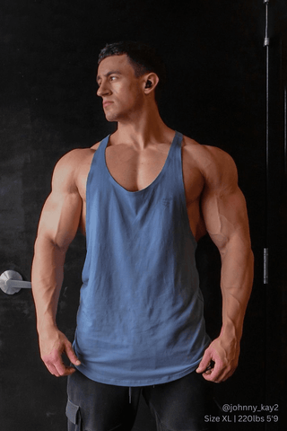 Athletic No-Seam Stringer 2.0 - Steel Blue