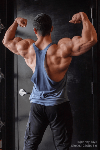 Athletic No-Seam Stringer 2.0 - Steel Blue