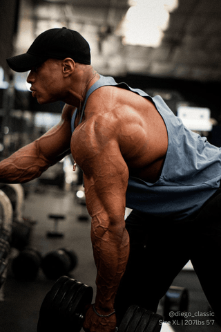Athletic No-Seam Stringer 2.0 - Steel Blue