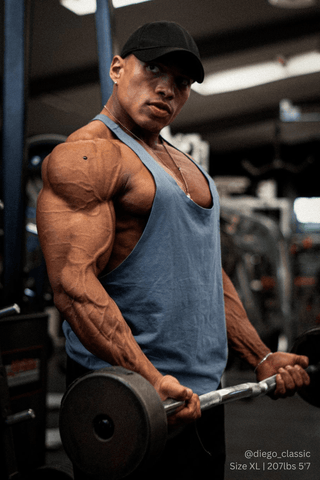 Athletic No-Seam Stringer 2.0 - Steel Blue