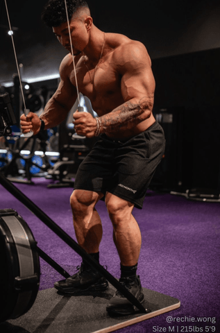Men's Pro Mesh Shorts 8" - Black
