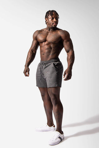 Motion 5'' Varsity Sweat Shorts - Dark Gray - Jed North Canada