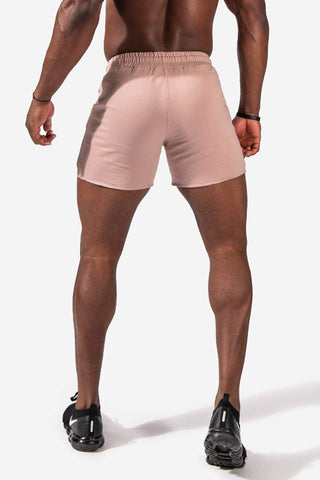 Men's Versatile Workout Sweat Shorts - Taupe (4388296130627)