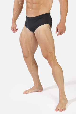 Matte Posing Trunks - Black - Jed North Canada