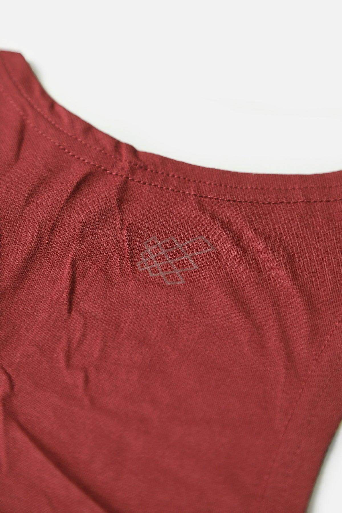 Classic Bodybuilding Racerback Stringer - Maroon - Jed North Canada