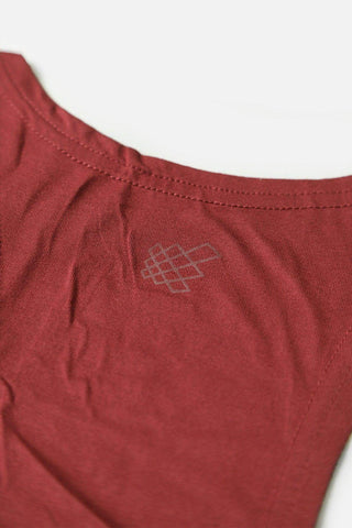 Classic Bodybuilding Racerback Stringer - Maroon - Jed North Canada