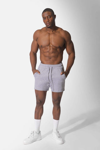 Motion 5'' Varsity Sweat Shorts - Gray - Jed North Canada