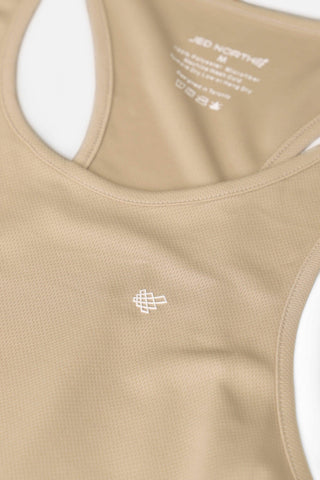 Dri-Fit Workout Bodybuilding Stringer - Khaki - Jed North Canada