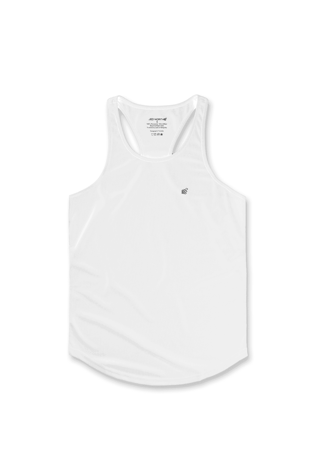Dri-Fit Workout Bodybuilding Stringer - White - Jed North Canada