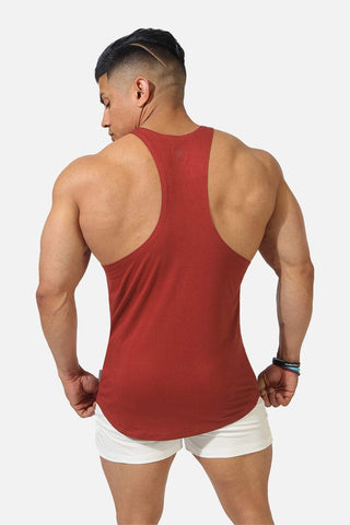Classic Bodybuilding Racerback Stringer - Maroon - Jed North Canada