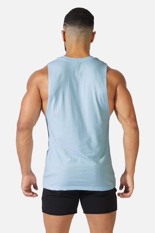 Men's Sleeveless Training Tee - Blue - Jed North Canada