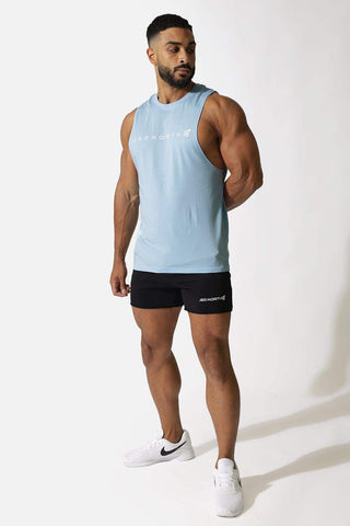 Men's Sleeveless Training Tee - Blue - Jed North Canada