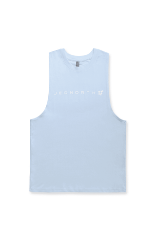 Men's Sleeveless Training Tee - Blue - Jed North Canada