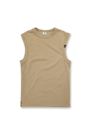 Amplify Casual Muscle Tee - Khaki - Jed North Canada