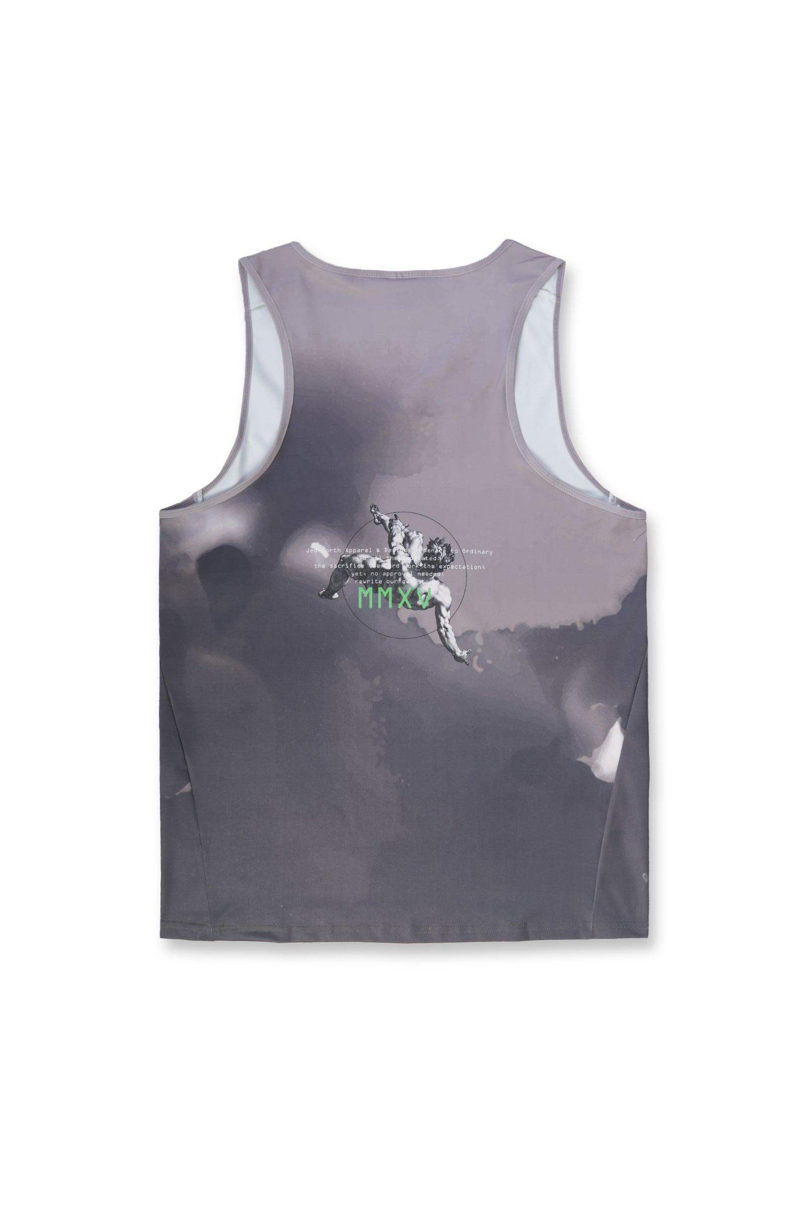 Graphic Muscle Tank Top -  Ink Spill - Jed North Canada