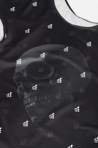 Graphic Muscle Tank Top -  Skull Logo - Jed North Canada