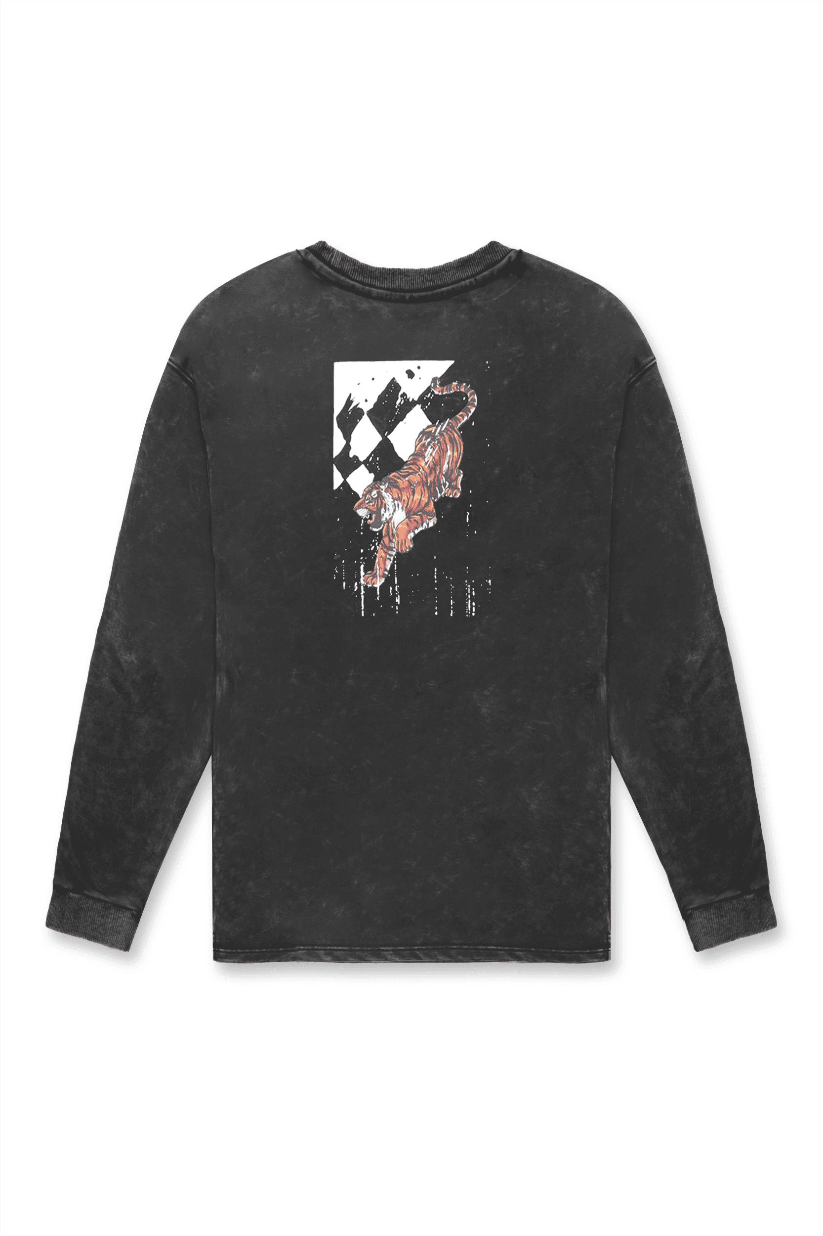 Certified Oversized Crewneck Sweater - Tiger Logo - Jed North Canada